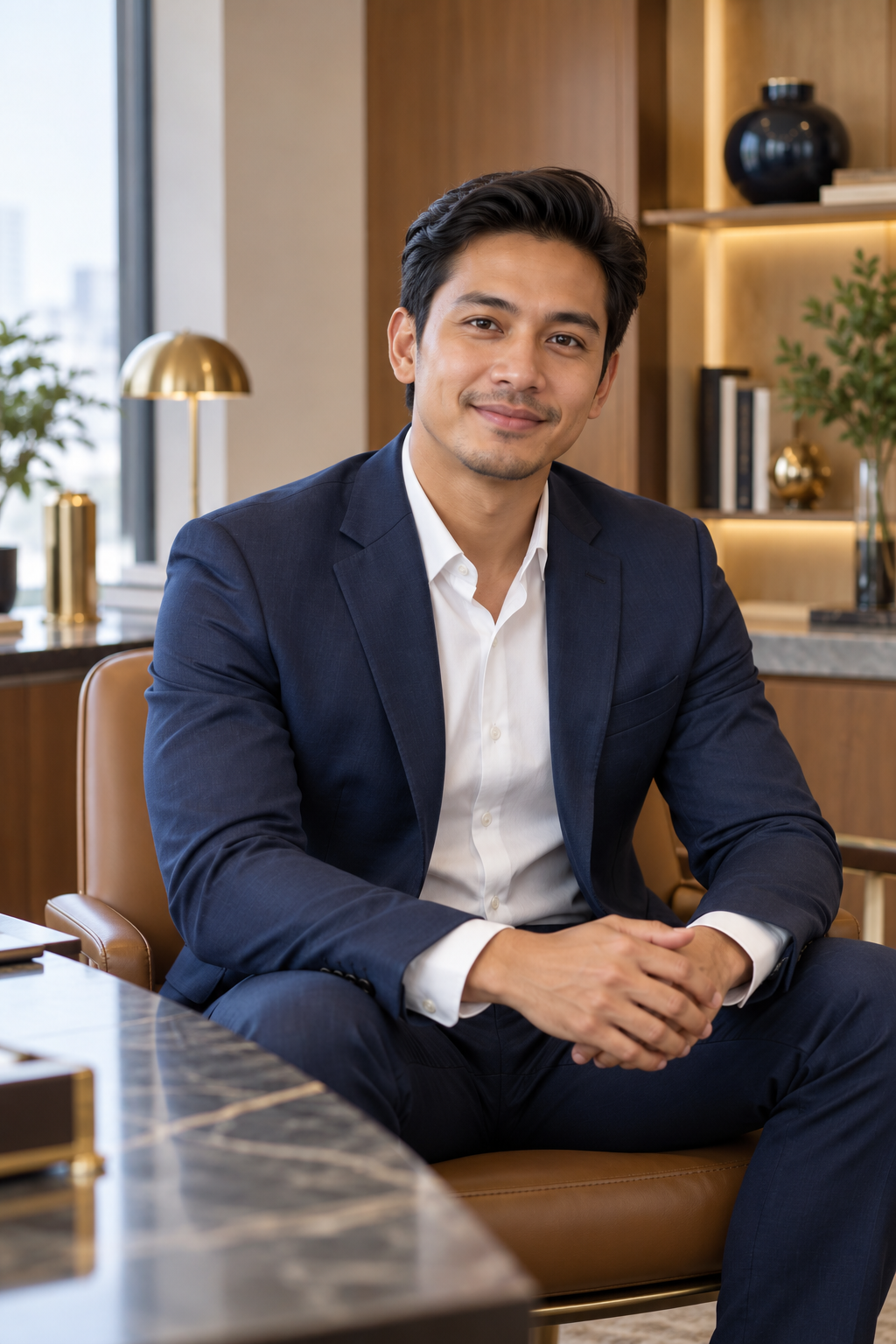 Potret AI ejen konsep Amanah Signature